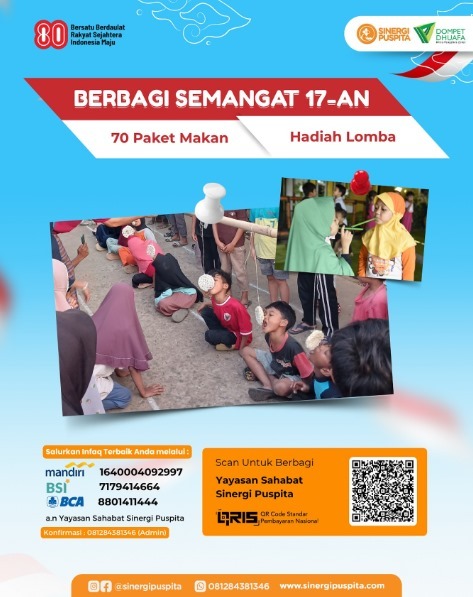 Campaign Lomba 17 Agustus Sinergi Puspita bersana Yatim Dhuafa