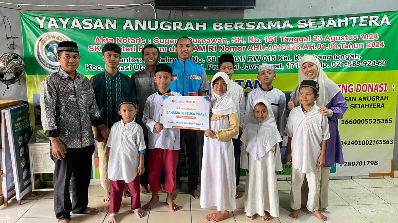 Penyaluran Zakat Infaq Sedekah Buka Puasa Anak Yatim Dhuafa