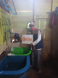 Penyaluran pompa air Aceh Tamiang oleh Sinergi Puspita untuk memulihkan akses air bersih warga pascabanjir
