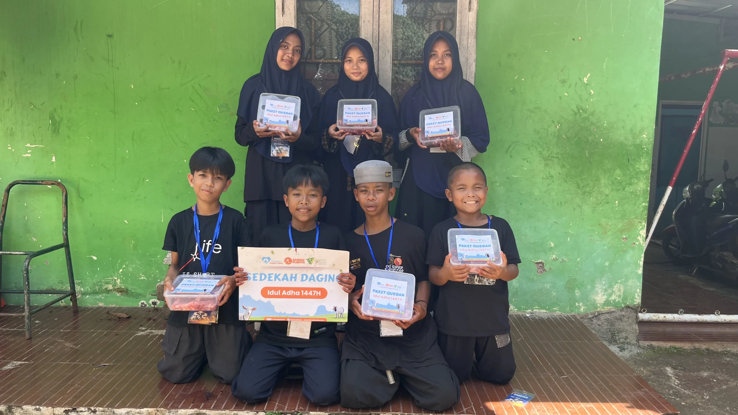 Penyaluran Qurban untuk Ratusan Santri Pelosok di Bogor
