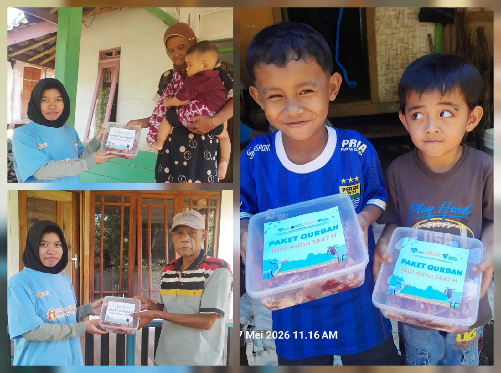 Qurban Peduli Yatim Jangkau Warga dan Anak Yatim di Garut