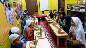 Buka Puasa Asyura Di Bekasi, Tebarkan Senyum Yatim Dhuafa
