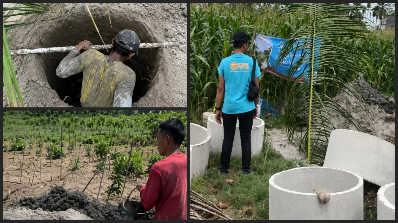 Sumur ini nantinya dapat dimanfaatkan oleh sekitar 20 petani untuk mendukung aktivitas pertanian mereka. Selain itu, sumber air ini juga akan memberikan manfaat bagi masyarakat sekitar yang membutuhkan akses air.