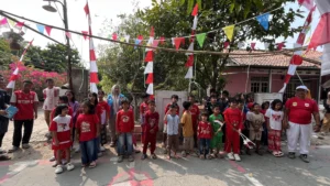 Semarak HUT RI Bersama Warga Kampung Pelaukan Bekasi