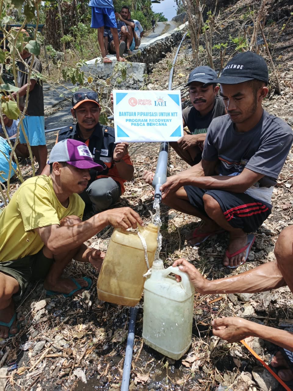 Pipanisasi Air Bersih Bantu Ratusan Warga NTT